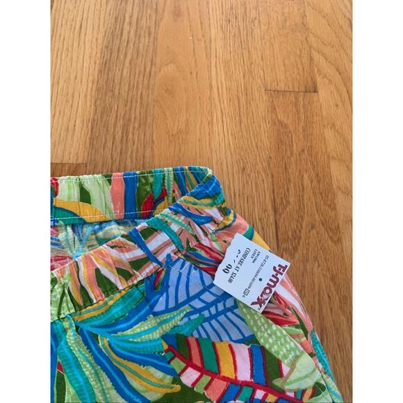 NWT CC California Shorts Linen Hawaiian Pattern - Picture 4 of 7